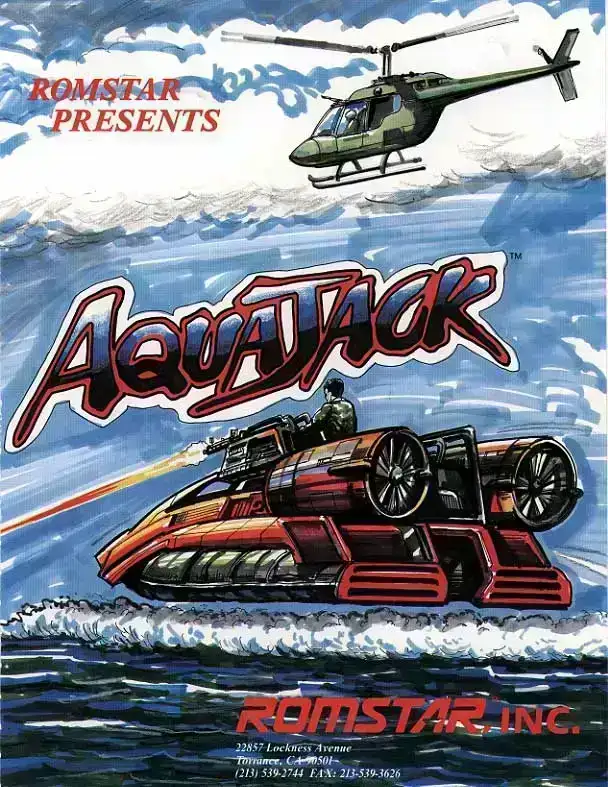 Aquajack | Atari Salonu | Retro oyunları ücretsiz çevrimiçi oynayın, Emülatör oyunlarını ücretsiz çevrimiçi oynayın