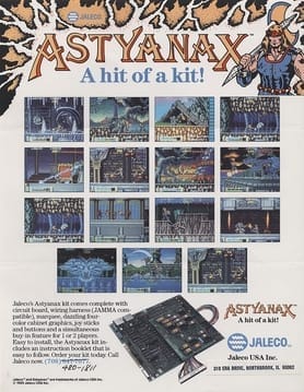 Astyanax | Atari Salonu | Retro oyunları ücretsiz çevrimiçi oynayın, Emülatör oyunlarını ücretsiz çevrimiçi oynayın