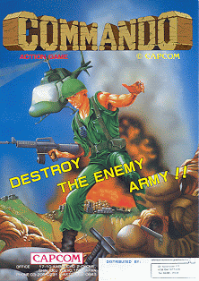 Commando | Atari Salonu | Retro oyunları ücretsiz çevrimiçi oynayın, Emülatör oyunlarını ücretsiz çevrimiçi oynayın