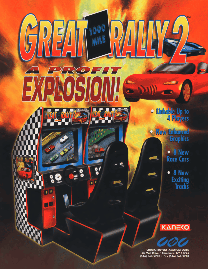 Mille Miglia 2: Great 1000 Miles Rally | Atari Salonu | Retro oyunları ücretsiz çevrimiçi oynayın, Emülatör oyunlarını ücretsiz çevrimiçi oynayın