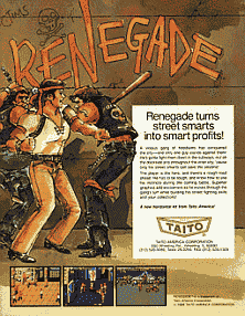 Renegade | Atari Salonu | Retro oyunları ücretsiz çevrimiçi oynayın, Emülatör oyunlarını ücretsiz çevrimiçi oynayın