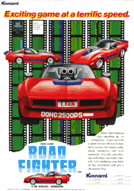 Road Fighter | Atari Salonu | Retro oyunları ücretsiz çevrimiçi oynayın, Emülatör oyunlarını ücretsiz çevrimiçi oynayın