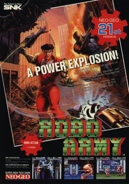 Robo Army | Аркадный автомат | Играйте в ретро игры онлайн бесплатно, Играйте в игры на эмуляторе онлайн бесплатно