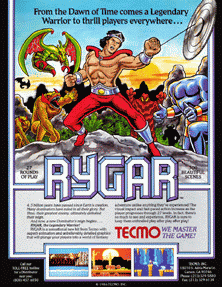 Rygar | Atari Salonu | Retro oyunları ücretsiz çevrimiçi oynayın, Emülatör oyunlarını ücretsiz çevrimiçi oynayın
