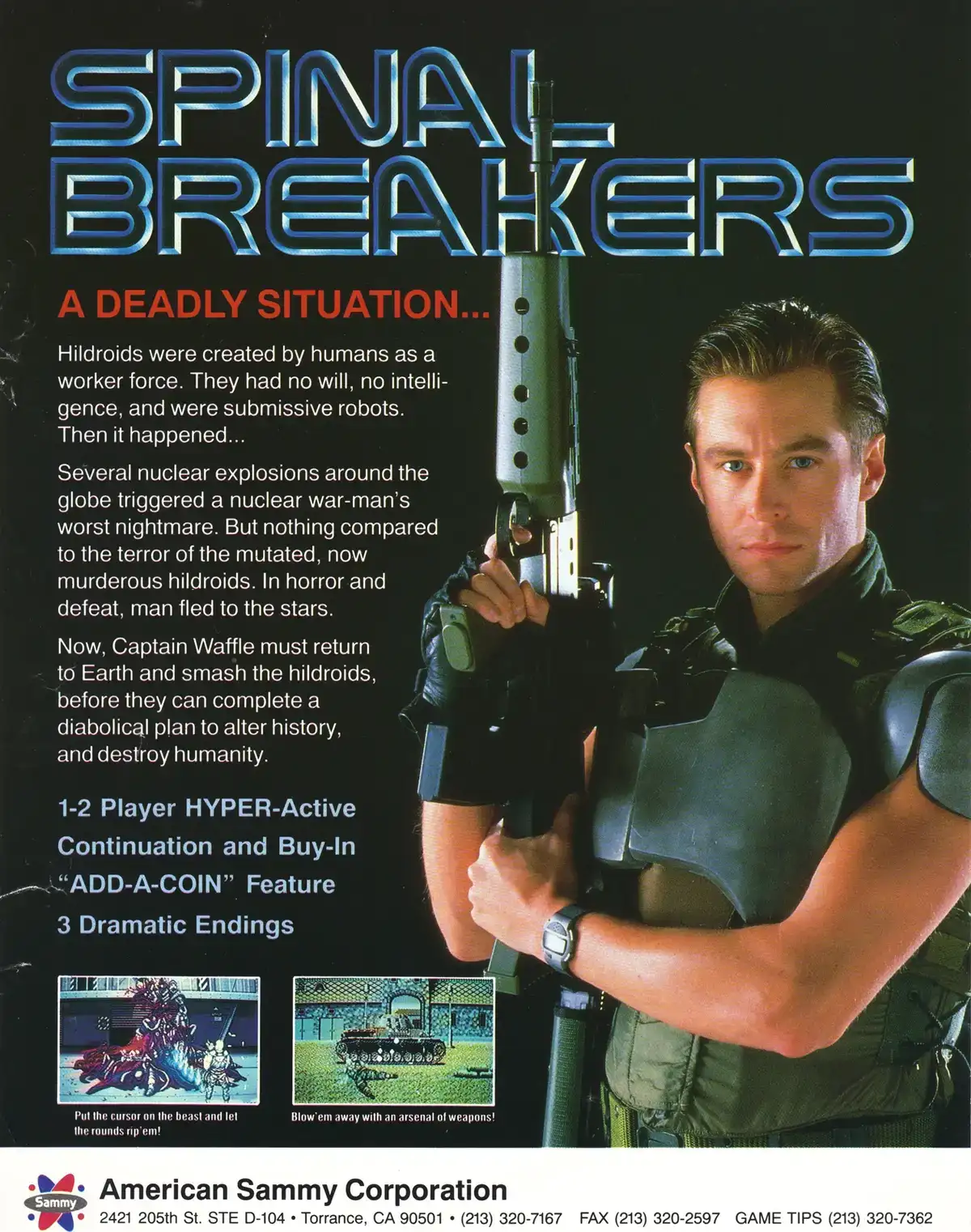 Spinal Breakers | Arcade | Play Retro Games Online for Free via Emulator