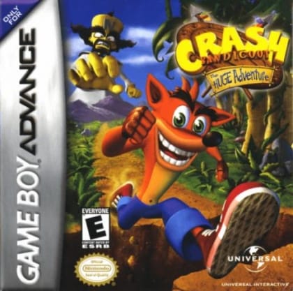 Crash Bandicoot: The Huge Adventure | Game Boy Advance | Retro oyunları ücretsiz çevrimiçi oynayın, Emülatör oyunlarını ücretsiz çevrimiçi oynayın