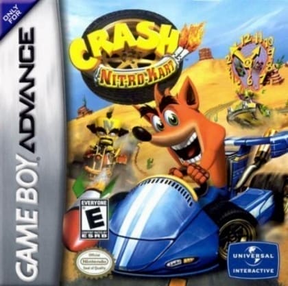 Crash Nitro Kart | Game Boy Advance | Retro oyunları ücretsiz çevrimiçi oynayın, Emülatör oyunlarını ücretsiz çevrimiçi oynayın