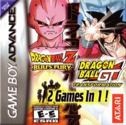 2'si 1 Arada - Dragon Ball Z: Buu'nun Öfkesi & Dragon Ball GT: Dönüşüm | Game Boy Advance | Retro oyunları ücretsiz çevrimiçi oynayın, Emülatör oyunlarını ücretsiz çevrimiçi oynayın