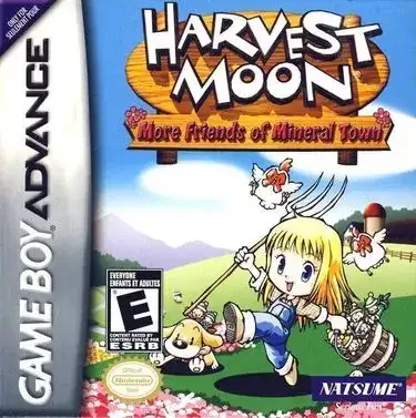 Harvest Moon: More Friends of Mineral Town | Game Boy Advance | Retro oyunları ücretsiz çevrimiçi oynayın, Emülatör oyunlarını ücretsiz çevrimiçi oynayın