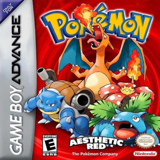 Pokémon Aesthetic Red | Game Boy Advance | Play Retro Games Online for Free via Emulator