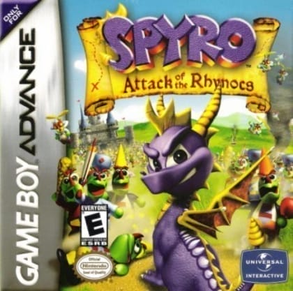Spyro: Rhynocs Saldırısı | Game Boy Advance | Retro oyunları ücretsiz çevrimiçi oynayın, Emülatör oyunlarını ücretsiz çevrimiçi oynayın