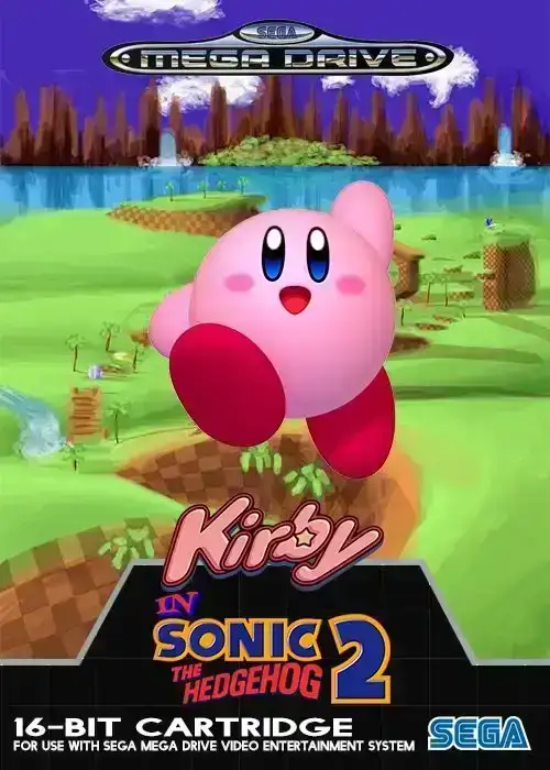 Sonic the Hedgehog 2'de Kirby | Sega Mega Drive | Retro oyunları ücretsiz çevrimiçi oynayın, Emülatör oyunlarını ücretsiz çevrimiçi oynayın