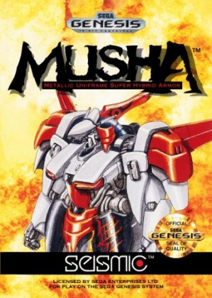 MUSHA - Metallic Uniframe Super Hybrid Armor | Sega Mega Drive | Retro oyunları ücretsiz çevrimiçi oynayın, Emülatör oyunlarını ücretsiz çevrimiçi oynayın