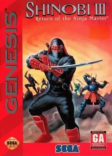 Shinobi III: Ninja Ustasının Dönüşü | Sega Mega Drive | Retro oyunları ücretsiz çevrimiçi oynayın, Emülatör oyunlarını ücretsiz çevrimiçi oynayın