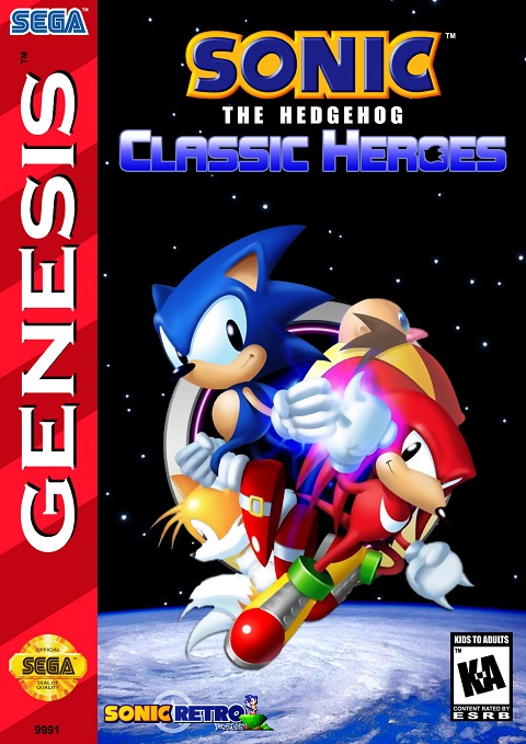 Sonic Classic Heroes | Sega Mega Drive | Retro oyunları ücretsiz çevrimiçi oynayın, Emülatör oyunlarını ücretsiz çevrimiçi oynayın