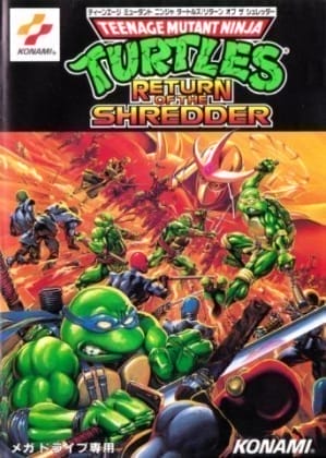 Genç Mutant Ninja Kaplumbağalar: Efsaneler Dönüyor | Sega Mega Drive | Retro oyunları ücretsiz çevrimiçi oynayın, Emülatör oyunlarını ücretsiz çevrimiçi oynayın