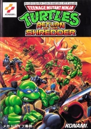 Genç Mutant Ninja Kaplumbağalar - Shredder'ın Dönüşü | Sega Mega Drive | Retro oyunları ücretsiz çevrimiçi oynayın, Emülatör oyunlarını ücretsiz çevrimiçi oynayın