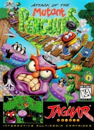 Mutant Penguenlerin Saldırısı | Atari Jaguar | Retro oyunları ücretsiz çevrimiçi oynayın, Emülatör oyunlarını ücretsiz çevrimiçi oynayın