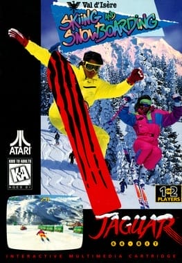 Val d'Isère Skiing and Snowboarding | Atari Jaguar | Mainkan game retro online gratis, Mainkan game emulator online gratis