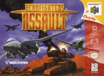 AeroFighters Assault | Nintendo 64 | Retro oyunları ücretsiz çevrimiçi oynayın, Emülatör oyunlarını ücretsiz çevrimiçi oynayın