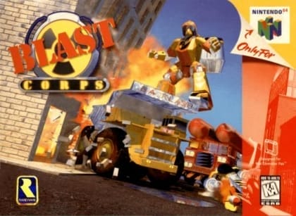Blast Corps | Nintendo 64 | Retro oyunları ücretsiz çevrimiçi oynayın, Emülatör oyunlarını ücretsiz çevrimiçi oynayın