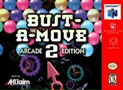 Bust-A-Move 2 - Arcade Edition | Nintendo 64 | Retro oyunları ücretsiz çevrimiçi oynayın, Emülatör oyunlarını ücretsiz çevrimiçi oynayın