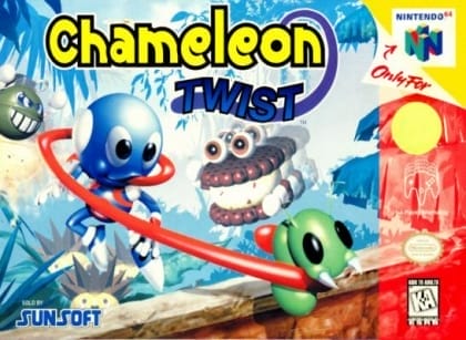 Chameleon Twist | Nintendo 64 | Retro oyunları ücretsiz çevrimiçi oynayın, Emülatör oyunlarını ücretsiz çevrimiçi oynayın