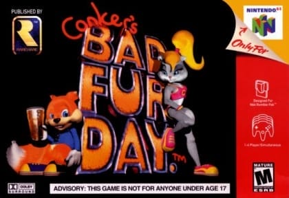Conker's Bad Fur Day | Nintendo 64 | Retro oyunları ücretsiz çevrimiçi oynayın, Emülatör oyunlarını ücretsiz çevrimiçi oynayın