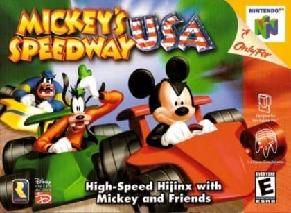 Mickey's Speedway USA | Nintendo 64 | Retro oyunları ücretsiz çevrimiçi oynayın, Emülatör oyunlarını ücretsiz çevrimiçi oynayın