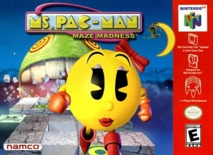 Bayan Pac-Man: Labirent Çılgınlığı | Nintendo 64 | Retro oyunları ücretsiz çevrimiçi oynayın, Emülatör oyunlarını ücretsiz çevrimiçi oynayın