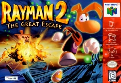 Rayman 2: Büyük Kaçış | Nintendo 64 | Retro oyunları ücretsiz çevrimiçi oynayın, Emülatör oyunlarını ücretsiz çevrimiçi oynayın
