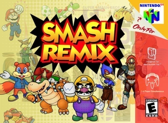 Smash Remix | Nintendo 64 | Retro oyunları ücretsiz çevrimiçi oynayın, Emülatör oyunlarını ücretsiz çevrimiçi oynayın