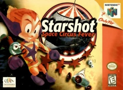 Starshot: Uzay Sirk Çılgınlığı | Nintendo 64 | Retro oyunları ücretsiz çevrimiçi oynayın, Emülatör oyunlarını ücretsiz çevrimiçi oynayın
