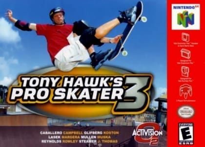 Tony Hawk's Pro Skater 3 | Nintendo 64 | Retro oyunları ücretsiz çevrimiçi oynayın, Emülatör oyunlarını ücretsiz çevrimiçi oynayın