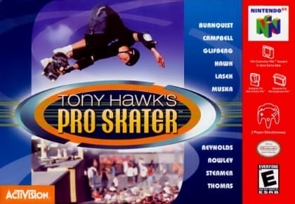 Tony Hawk's Pro Skater | Nintendo 64 | Retro oyunları ücretsiz çevrimiçi oynayın, Emülatör oyunlarını ücretsiz çevrimiçi oynayın