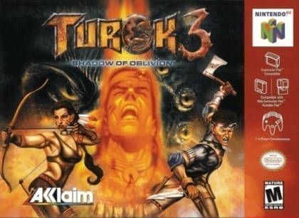 Turok 3: Shadow of Oblivion | Nintendo 64 | Retro oyunları ücretsiz çevrimiçi oynayın, Emülatör oyunlarını ücretsiz çevrimiçi oynayın