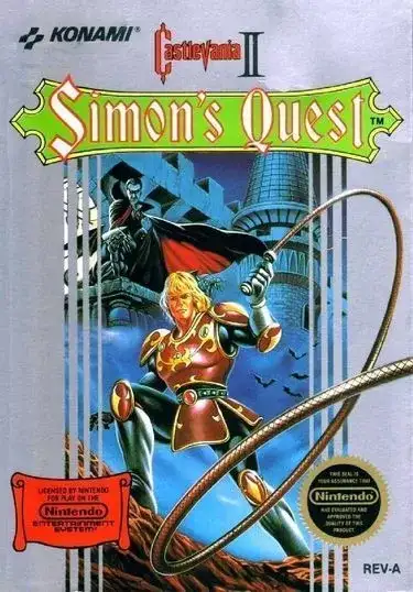 Castlevania II: Simon'un Görevi | NES/Famicom | Retro oyunları ücretsiz çevrimiçi oynayın, Emülatör oyunlarını ücretsiz çevrimiçi oynayın