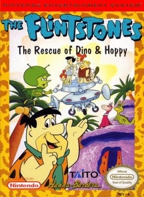 Taş Devri: Dino ve Hoppy'nin Kurtarılması | NES/Famicom | Retro oyunları ücretsiz çevrimiçi oynayın, Emülatör oyunlarını ücretsiz çevrimiçi oynayın