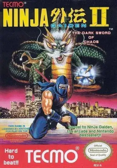 Ninja Gaiden II: Kaos'un Karanlık Kılıcı | NES/Famicom | Retro oyunları ücretsiz çevrimiçi oynayın, Emülatör oyunlarını ücretsiz çevrimiçi oynayın