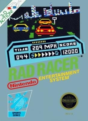 Rad Racer | NES/Famicom | Retro oyunları ücretsiz çevrimiçi oynayın, Emülatör oyunlarını ücretsiz çevrimiçi oynayın