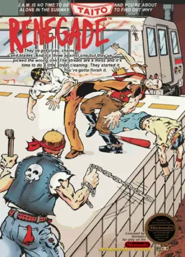 Renegade | NES/Famicom | Retro oyunları ücretsiz çevrimiçi oynayın, Emülatör oyunlarını ücretsiz çevrimiçi oynayın