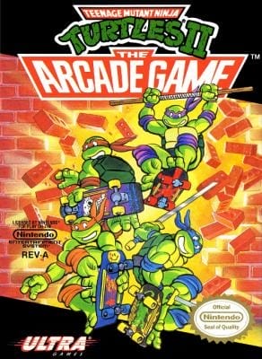 Genç Mutant Ninja Kaplumbağalar II: Arcade Oyunu | NES/Famicom | Retro oyunları ücretsiz çevrimiçi oynayın, Emülatör oyunlarını ücretsiz çevrimiçi oynayın