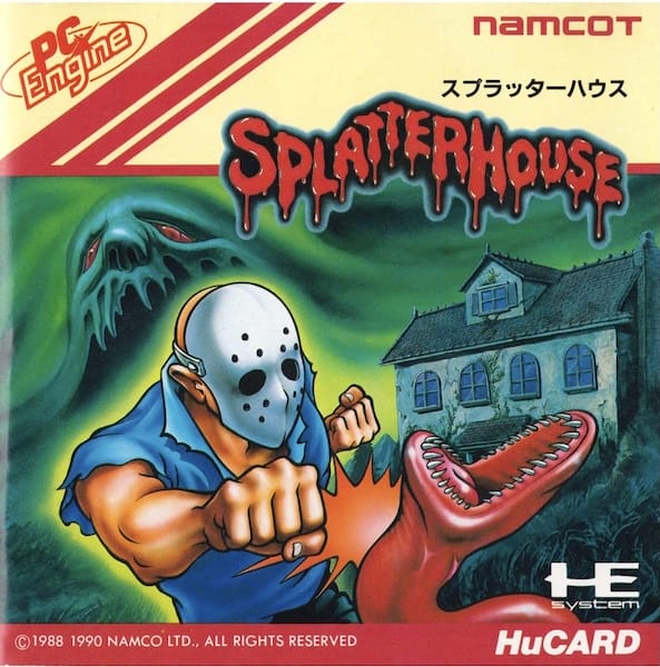 Splatterhouse | PC Engine CD | Retro oyunları ücretsiz çevrimiçi oynayın, Emülatör oyunlarını ücretsiz çevrimiçi oynayın