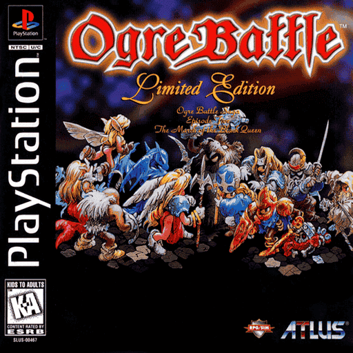 Ogre Battle: The March of the Black Queen - Sınırlı Sayıda Basım | PlayStation | Retro oyunları ücretsiz çevrimiçi oynayın, Emülatör oyunlarını ücretsiz çevrimiçi oynayın