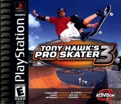 Tony Hawk's Pro Skater 3 | PlayStation | Retro oyunları ücretsiz çevrimiçi oynayın, Emülatör oyunlarını ücretsiz çevrimiçi oynayın