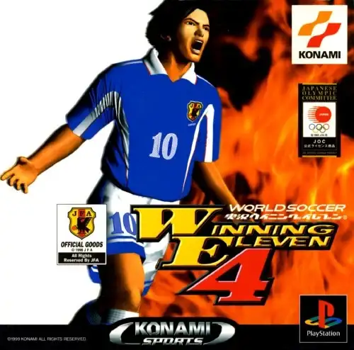 Winning Eleven 4 | PlayStation | Retro oyunları ücretsiz çevrimiçi oynayın, Emülatör oyunlarını ücretsiz çevrimiçi oynayın