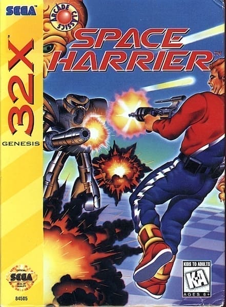 Space Harrier | Sega 32X | Retro oyunları ücretsiz çevrimiçi oynayın, Emülatör oyunlarını ücretsiz çevrimiçi oynayın
