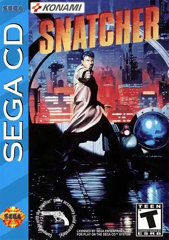 Snatcher | Sega CD | Retro oyunları ücretsiz çevrimiçi oynayın, Emülatör oyunlarını ücretsiz çevrimiçi oynayın