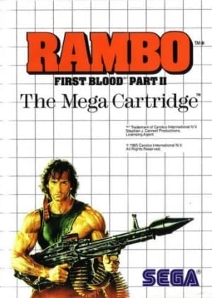 Rambo: İlk Kan 2 | Sega Master System | Retro oyunları ücretsiz çevrimiçi oynayın, Emülatör oyunlarını ücretsiz çevrimiçi oynayın