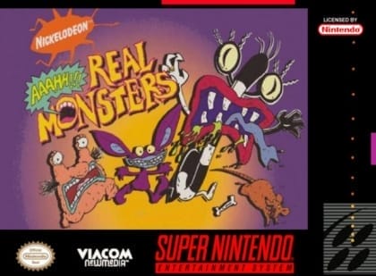 Aaahh!!! Real Monsters | Super Nintendo | Retro oyunları ücretsiz çevrimiçi oynayın, Emülatör oyunlarını ücretsiz çevrimiçi oynayın